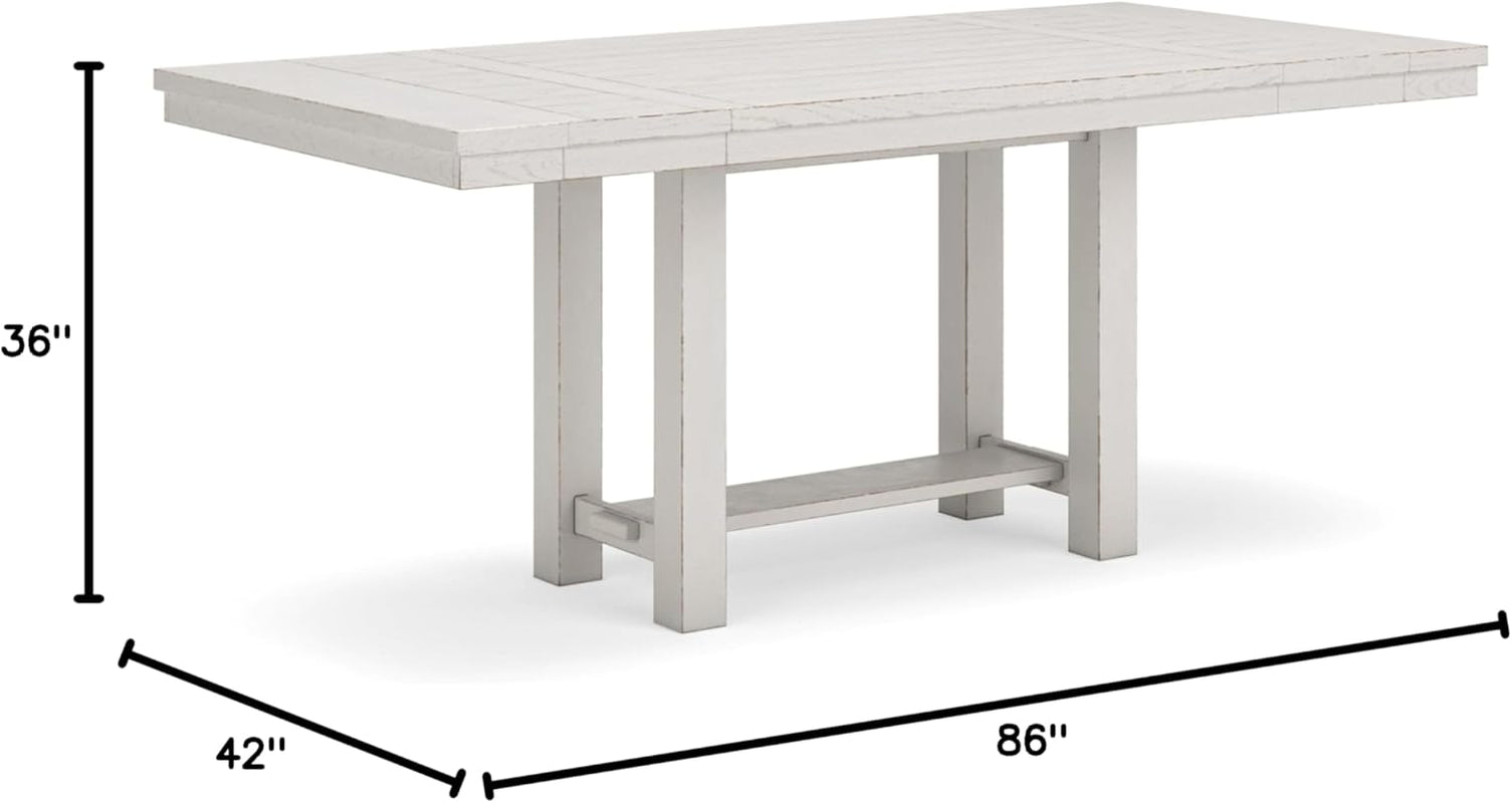 Mesa de comedor extensible de altura de mostrador Hawthorne