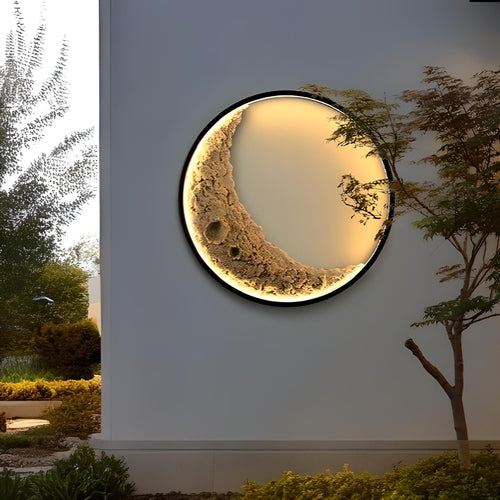 3D Crescent Moon Indoor/Outdoor Lamp