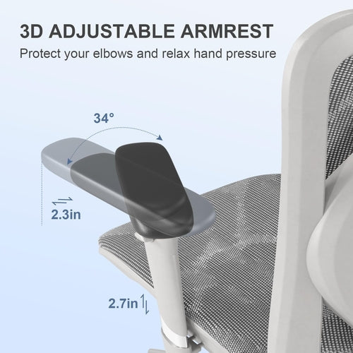 Verity Align Ergonomischer Bürostuhl mit hoher Rückenlehne