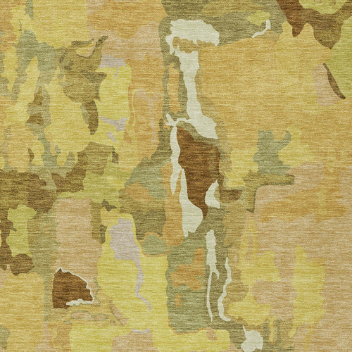 Alfombra lavable abstracta para interior y exterior 