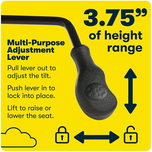 Silla ejecutiva Fairbanks Grand: asiento de oficina grande y alto de cuero con respaldo alto