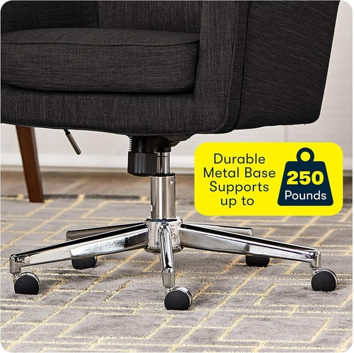 Bürostuhl aus Memory-Schaumstoff im Stil der Mitte des 20. Jahrhunderts