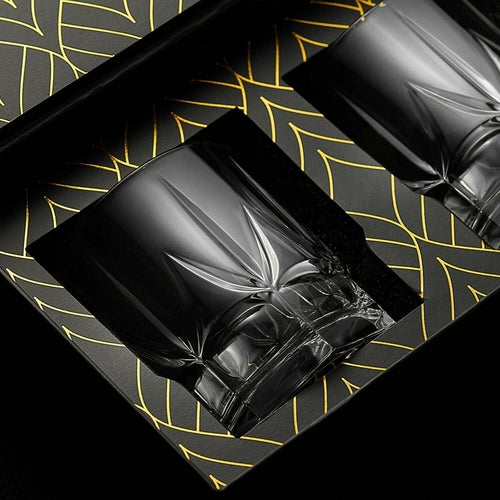 Vasos de whisky de cristal ecológico – Edición Imperial Glass, hechos a mano en Italia