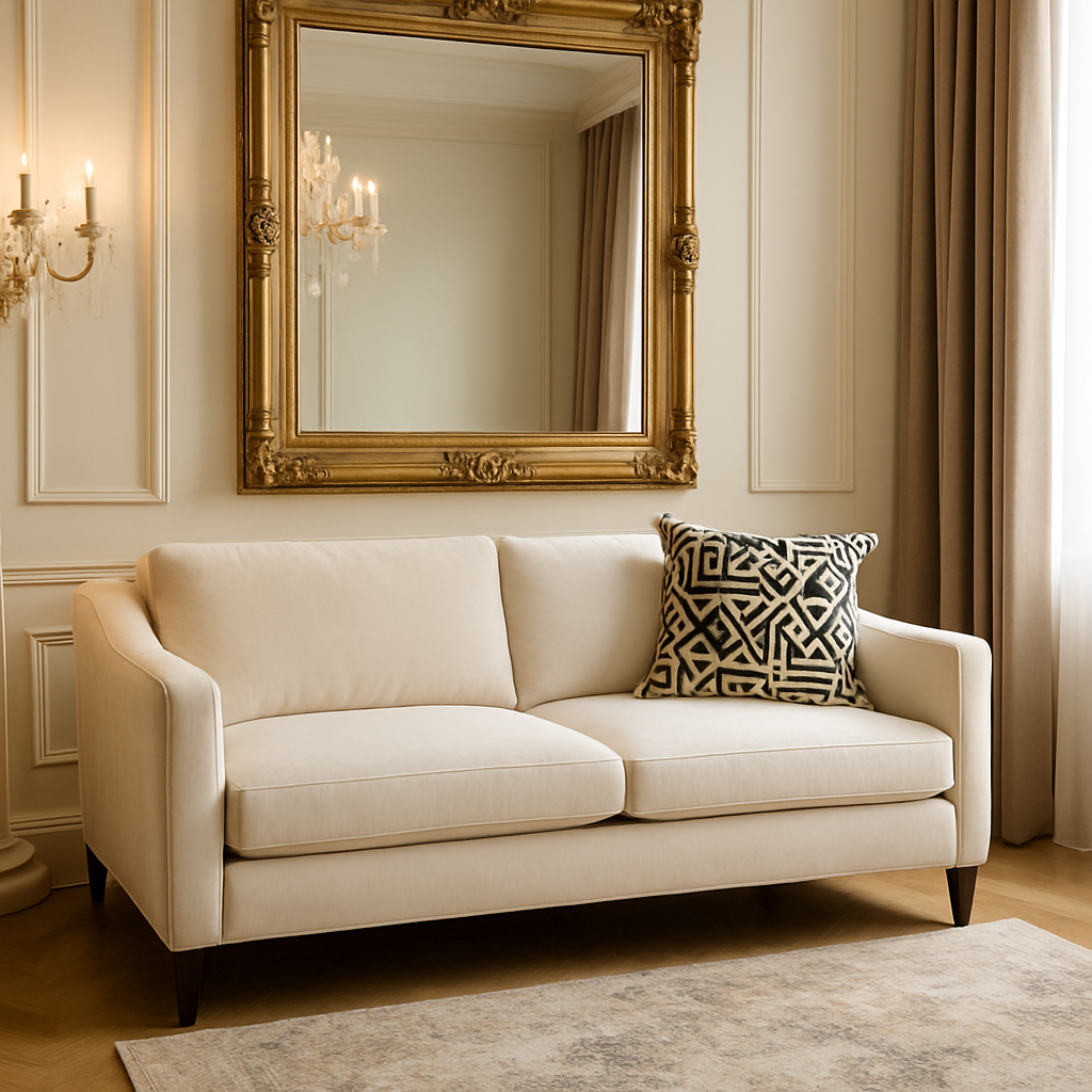 Cojín de terciopelo abstracto en blanco y negro 