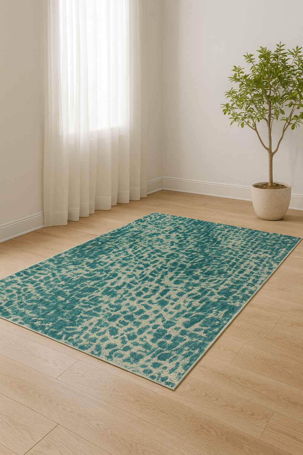 Azul Mirage Outdoor-Rundteppich