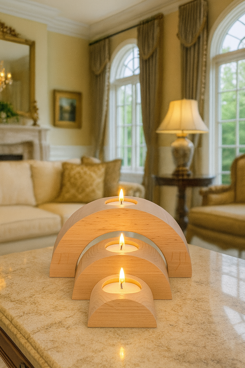 Conjunto de arco de luminancia