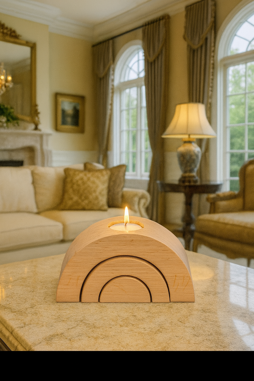 Conjunto de arco de luminancia