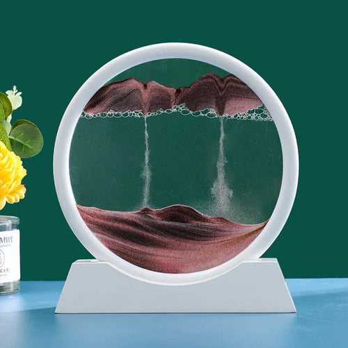 Arte de arena 3D de aguas profundas