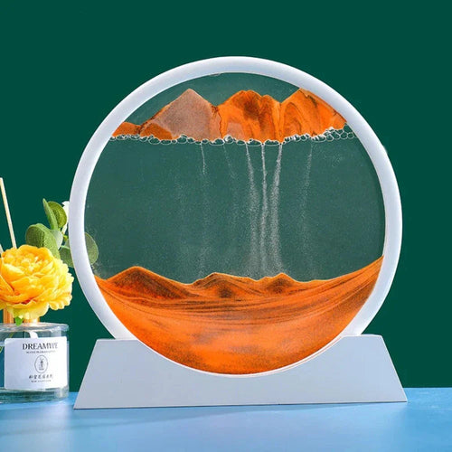Arte de arena 3D de aguas profundas