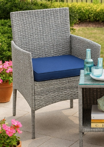 Lumin Terrace Bistro-Set aus Korbgeflecht