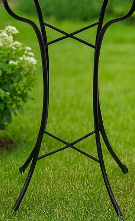 Aurora Petal handbemaltes Glas-Vogeltränke