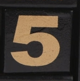 Noir Holzblockkalender