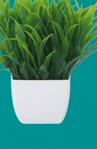 Set de 6 plantas artificiales en maceta Evergreen en miniatura