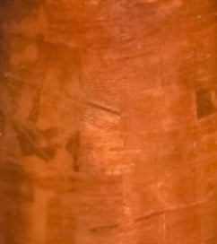 Solstice runder Beistelltisch aus Mangoholz