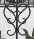 Expositor de plantas de metal negro de 4 niveles Vespera