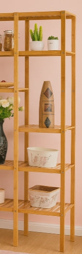 Librería ecológica de bambú de 4 niveles Evergrove