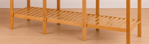 Librería ecológica de bambú de 4 niveles Evergrove