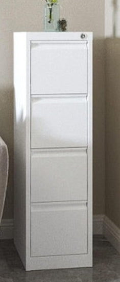 Archivador con cerradura de 4 cajones Fortress Steel