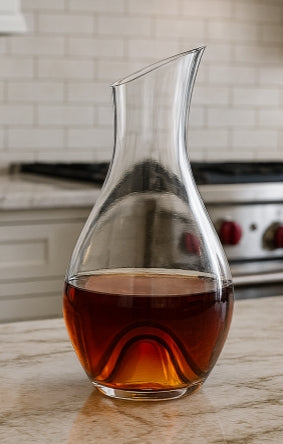 Weinkaraffe aus Glas – 36 oz (ca. 1 Liter)