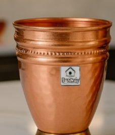 Vasos de cobre martillado — Juego de 2 (300 ml)