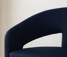 Occasional Chair – True Blue Bouclé