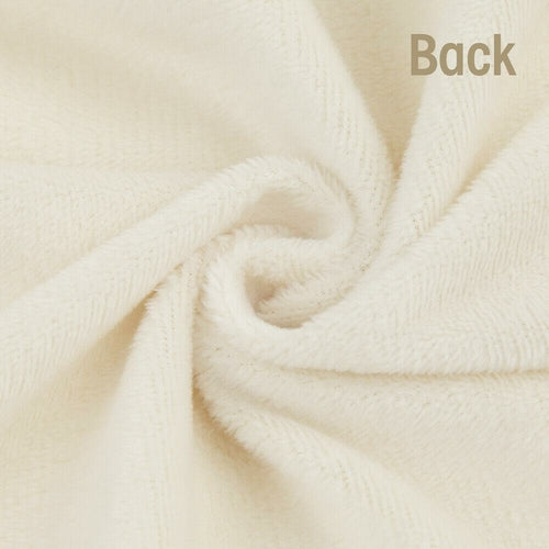 Manta reversible de piel sintética