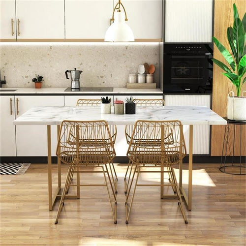 Esstisch aus Solara-Marmor